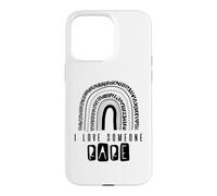 I Love Someone Rare Trouble génétique médical Zebra Special Coque pour iPhone 15 Pro Max