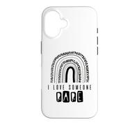 I Love Someone Rare Trouble génétique médical Zebra Special Coque pour iPhone 16