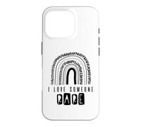 I Love Someone Rare Trouble génétique médical Zebra Special Coque pour iPhone 16 Pro