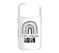 I Love Someone Rare Trouble génétique médical Zebra Special Coque pour iPhone 17 Pro