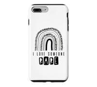 I Love Someone Rare Trouble génétique médical Zebra Special Coque pour iPhone 7 Plus/8 Plus