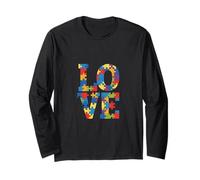 « I Love Someone with Autism Awareness Mom » Manche Longue
