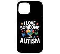 I Love Someone with Autism Kids Coque pour iPhone 15