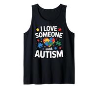 I Love Someone with Autism Kids Débardeur