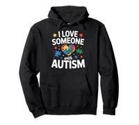 I Love Someone with Autism Kids Sweat à Capuche