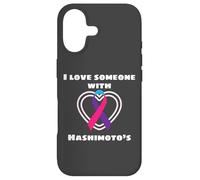 I Love Someone with Hashimoto's Autoimmune Support Coque pour iPhone 17