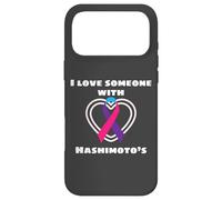 I Love Someone with Hashimoto's Autoimmune Support Coque pour iPhone 17 Pro Max