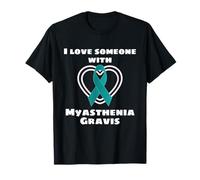 I Love Someone with MG Myasthénie Support Sensibilisation T-Shirt