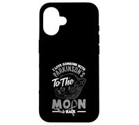 I Love Someone with to The Moon Parkinson 's Awareness Coque pour iPhone 16