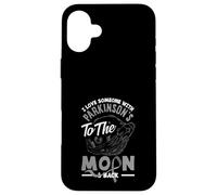 I Love Someone with to The Moon Parkinson 's Awareness Coque pour iPhone 16 Plus