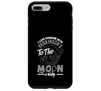 I Love Someone with to The Moon Parkinson 's Awareness Coque pour iPhone 7 Plus/8 Plus