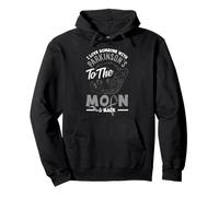 I Love Someone with to The Moon Parkinson 's Awareness Sweat à Capuche