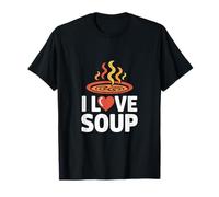 I Love Soup Bol à Vapeur Chaud T-Shirt