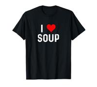 I Love Soup - Cœur - Food Cook Cooking Chef Haricots de lentilles T-Shirt