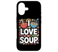 I Love Soup Enthusiasts Amateurs de Nourriture Coque pour iPhone 17