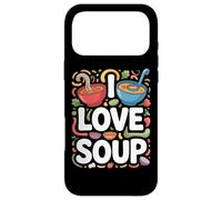 I Love Soup Enthusiasts Amateurs de Nourriture Coque pour iPhone 17 Pro Max