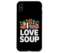 I Love Soup Fun Ludique Cuisine Design Coque pour iPhone XS Max