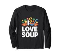 I Love Soup Fun Ludique Cuisine Design Manche Longue