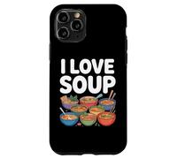 I Love Soup Ramen Broth Nouilles Fan Art Coque pour iPhone 11 Pro