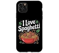 I Love Spaghetti Delicious Bol à pâtes Coque pour iPhone 11 Pro Max