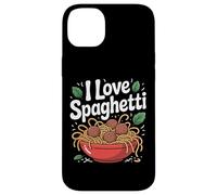 I Love Spaghetti Delicious Bol à pâtes Coque pour iPhone 14 Plus