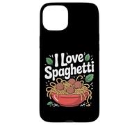 I Love Spaghetti Delicious Bol à pâtes Coque pour iPhone 15 Plus