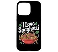 I Love Spaghetti Delicious Bol à pâtes Coque pour iPhone 15 Pro Max