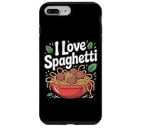 I Love Spaghetti Delicious Bol à pâtes Coque pour iPhone 7 Plus/8 Plus