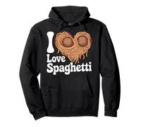 I Love Spaghetti Pasta Heart Athusiasts Sweat à Capuche