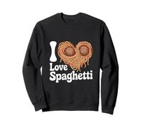 I Love Spaghetti Pasta Heart Athusiasts Sweatshirt