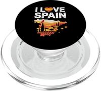 I Love Spain Cœur Cardinal Paysage PopSockets PopGrip pour MagSafe