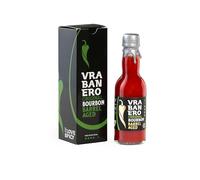 I LOVE SPICY Vrabanero Original Bourbon 100ml - Sauce Piquante avec 80 % de Piments Fermentés - Vieillie en Fût de Bourbon - Intensité 4/5 - Édition Gourmet Limitée