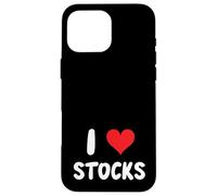 I Love Stocks - Banque de financement d'investissement boursier Coque pour iPhone 16 Pro Max