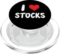 I Love Stocks - Banque de financement d'investissement boursier PopSockets PopGrip pour MagSafe