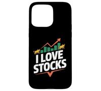 I Love Stocks Bull Market Passionné Coque pour iPhone 15 Pro Max