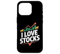 I Love Stocks Bull Market Passionné Coque pour iPhone 16 Pro