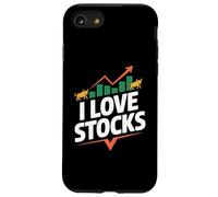 I Love Stocks Bull Market Passionné Coque pour iPhone SE (2020) / 7 / 8