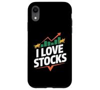 I Love Stocks Bull Market Passionné Coque pour iPhone XR