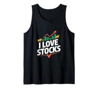 I Love Stocks Bull Market Passionné Débardeur