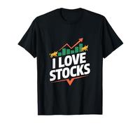 I Love Stocks Bull Market Passionné T-Shirt