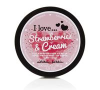I Love Strawberries & Cream Body Butter Made With 87% Naturally Derived Ingre...