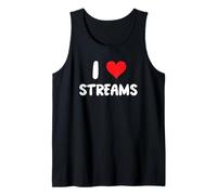 I Love Streams : pêche en rivière, pêche, pêche, pêche, streamer Débardeur