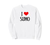 I Love Sumo I Heart Sumo Art Martial Japonais Sweatshirt