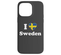 I Love Sweden I Heart Sweden Swedish Coque pour iPhone 14 Pro Max