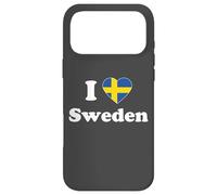 I Love Sweden I Heart Sweden Swedish Coque pour iPhone 17 Pro Max