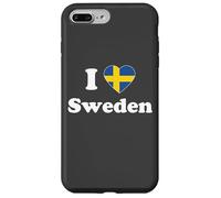 I Love Sweden I Heart Sweden Swedish Coque pour iPhone 7 Plus/8 Plus