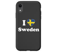 I Love Sweden I Heart Sweden Swedish Coque pour iPhone XR
