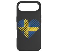 I Love Sweden Love Sverige Swedish Roots Coque pour iPhone Air