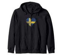 I Love Sweden Love Sverige Swedish Roots Sweat à Capuche