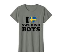 I Love Swedish Boys T-Shirt